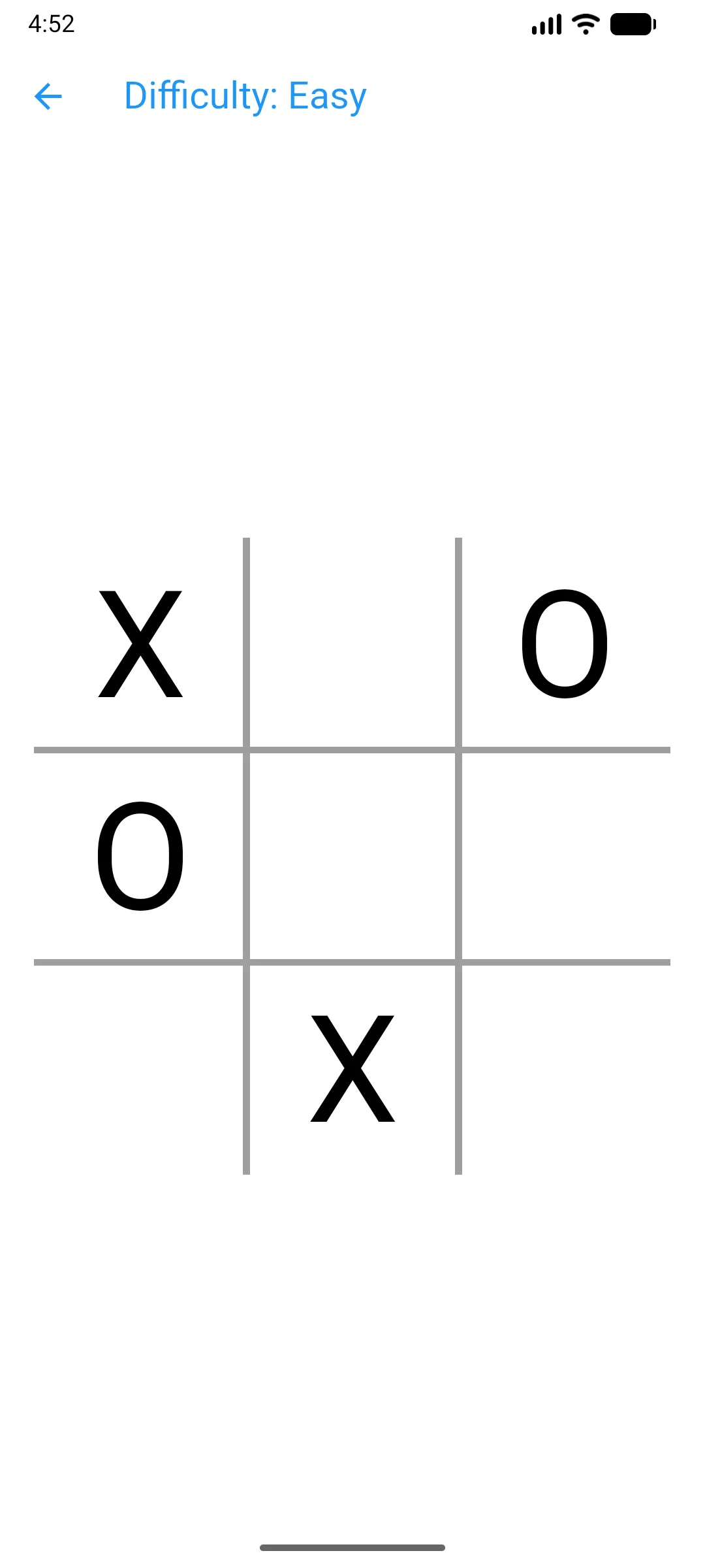 Most Difficult Tic Tac Toe